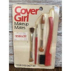 Vintage Cover Girl Makeup Mates Your Eyes Only‎ Kit 10017 Brow Brush BRAND NEW!